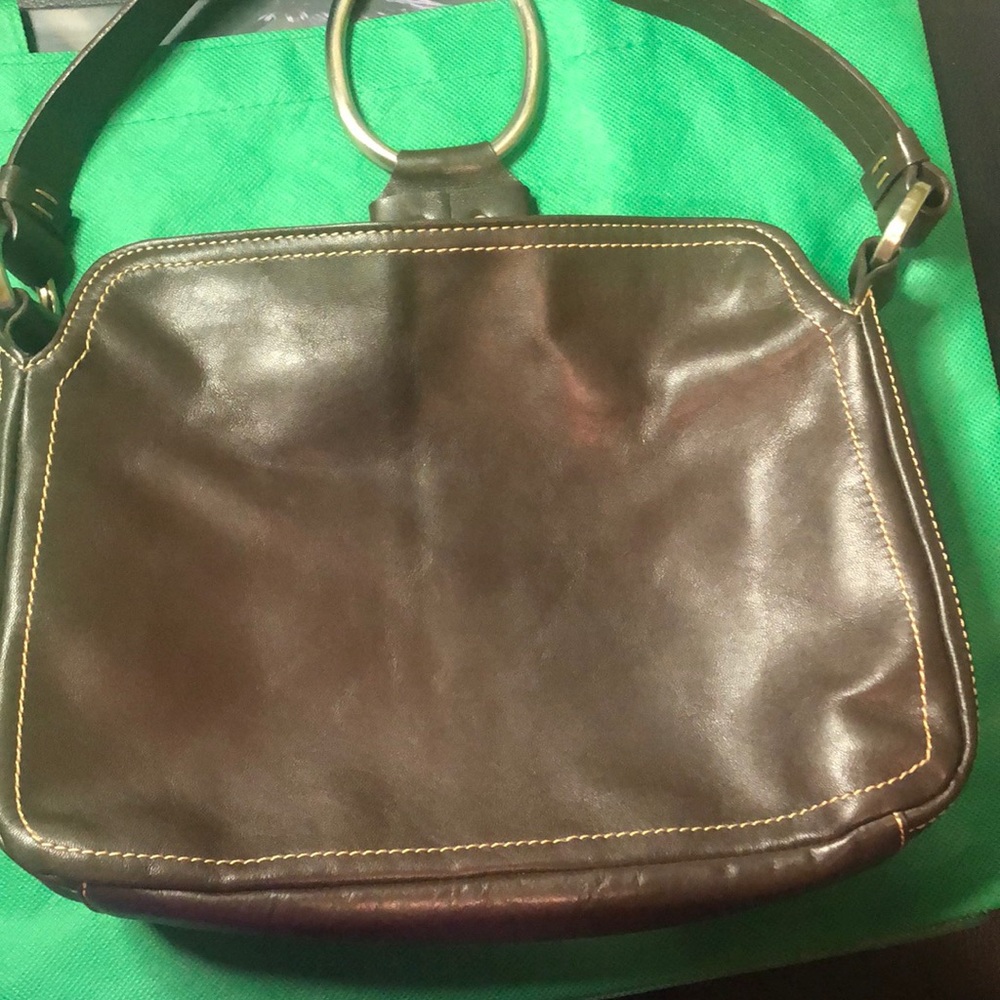 Vintage Kenneth Cole hobo handbag 100% leather